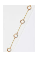 Bracelet "Croisade" Or Jaune, Blanc Et Rose 375/1000