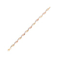 Pulsera "Donatella" - Oro Tricolor 375/1000