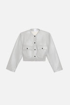 Chaqueta Name Arcilla - Gris
