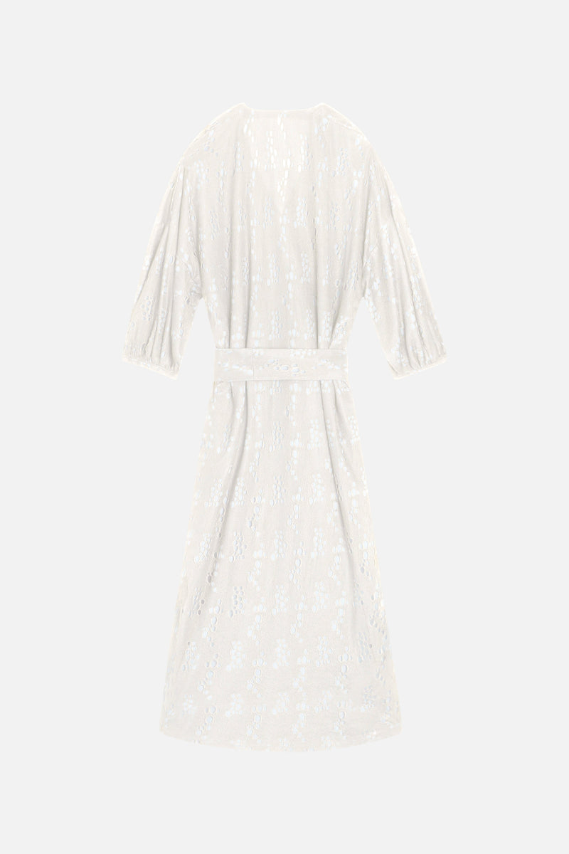 Robe Debbie Bulle - Blanc
