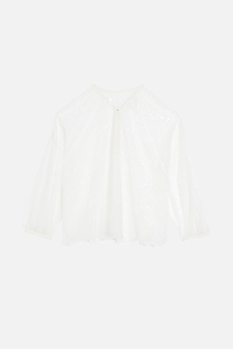 Top Girl Bulle - Blanc