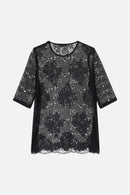 Top Martial Bulle - Noir