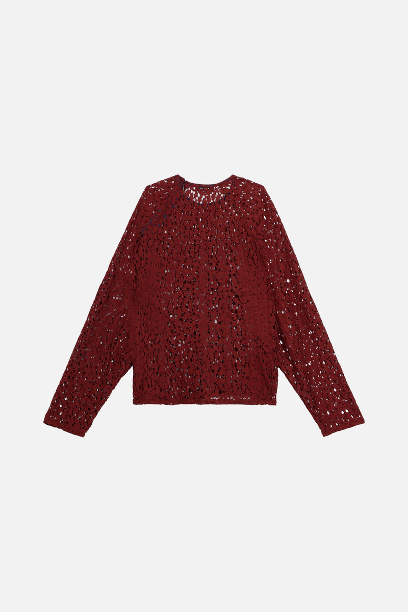 Top Hope Lace - Raisin