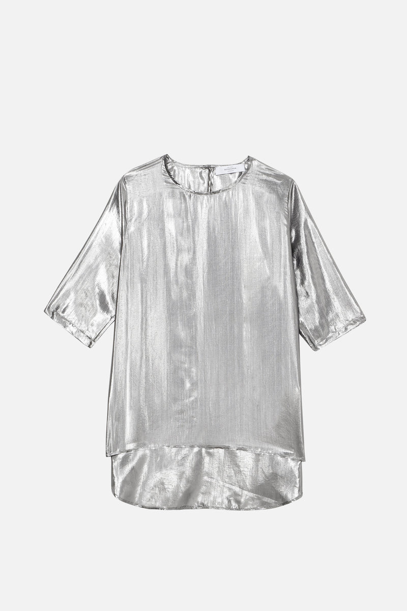 Top Martial Lame - Argent