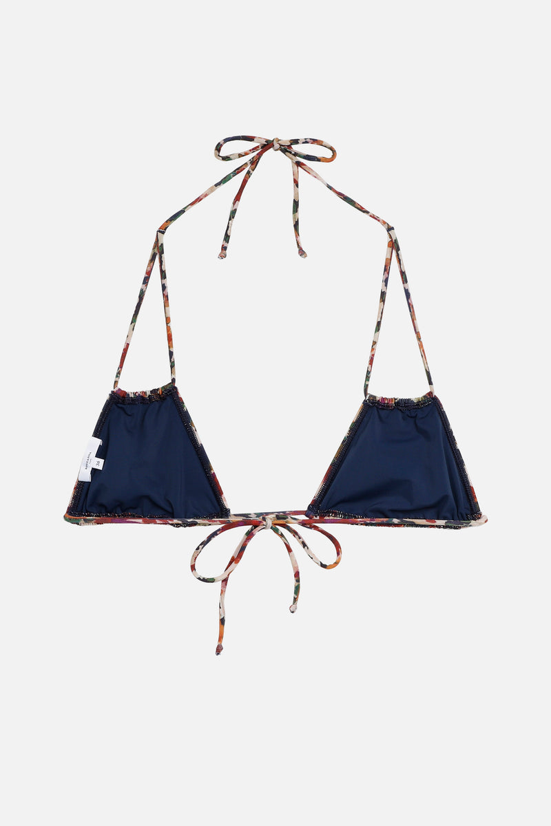 top clea maquette-print blush