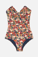 Maillot De Bain Thelma Maquette - Marine