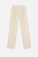 Pantalon Taylor Shantung - Ecru