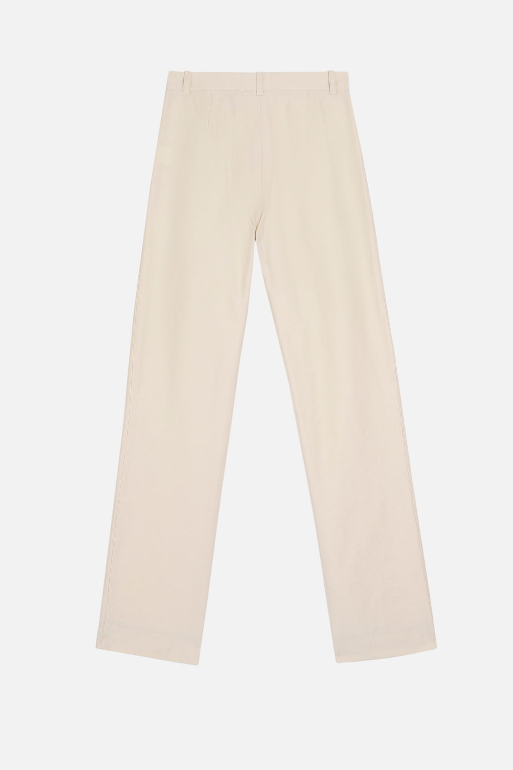 Taylor Shantung Trousers - Ecru