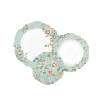 Zen Garden - Service 18 Pièces - Porcelaine - Vert