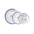 Bord De Mer - Service 18 Pièces - Porcelaine - Multicolore