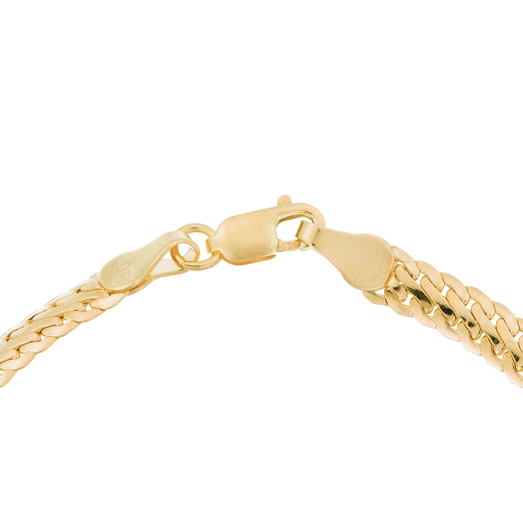 Pulsera Compacta “Guaya” – Oro Amarillo 375/1000