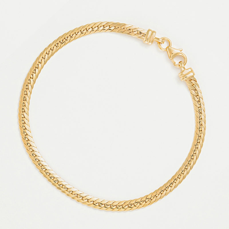 Bracelet Maille "Colina" - Or Jaune 375/1000