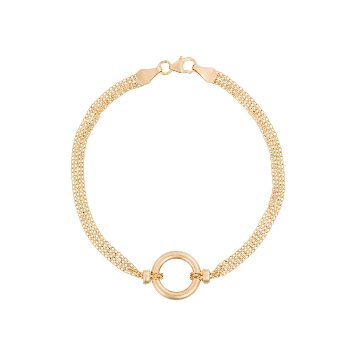Bracelet "Rounda" Or Jaune 375/1000