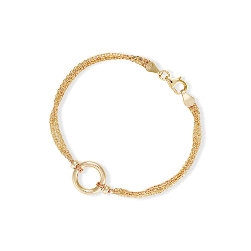 Bracelet "Rounda" Or Jaune 375/1000