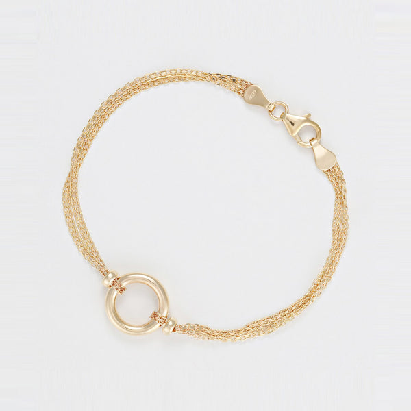 Pulsera "Ronda" Oro Amarillo 375/1000 - Oro Amarillo 375/1000