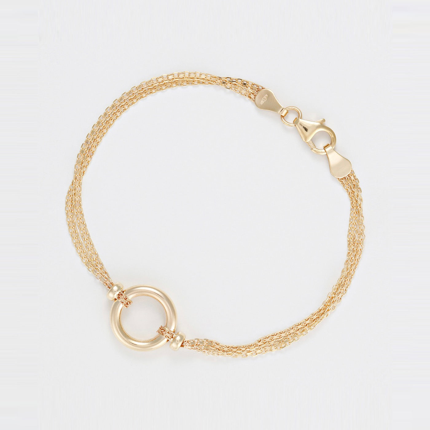Bracelet "Rounda" - Or Jaune 375/1000