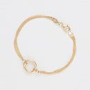 Rounda" bracelet - Yellow gold 375/1000