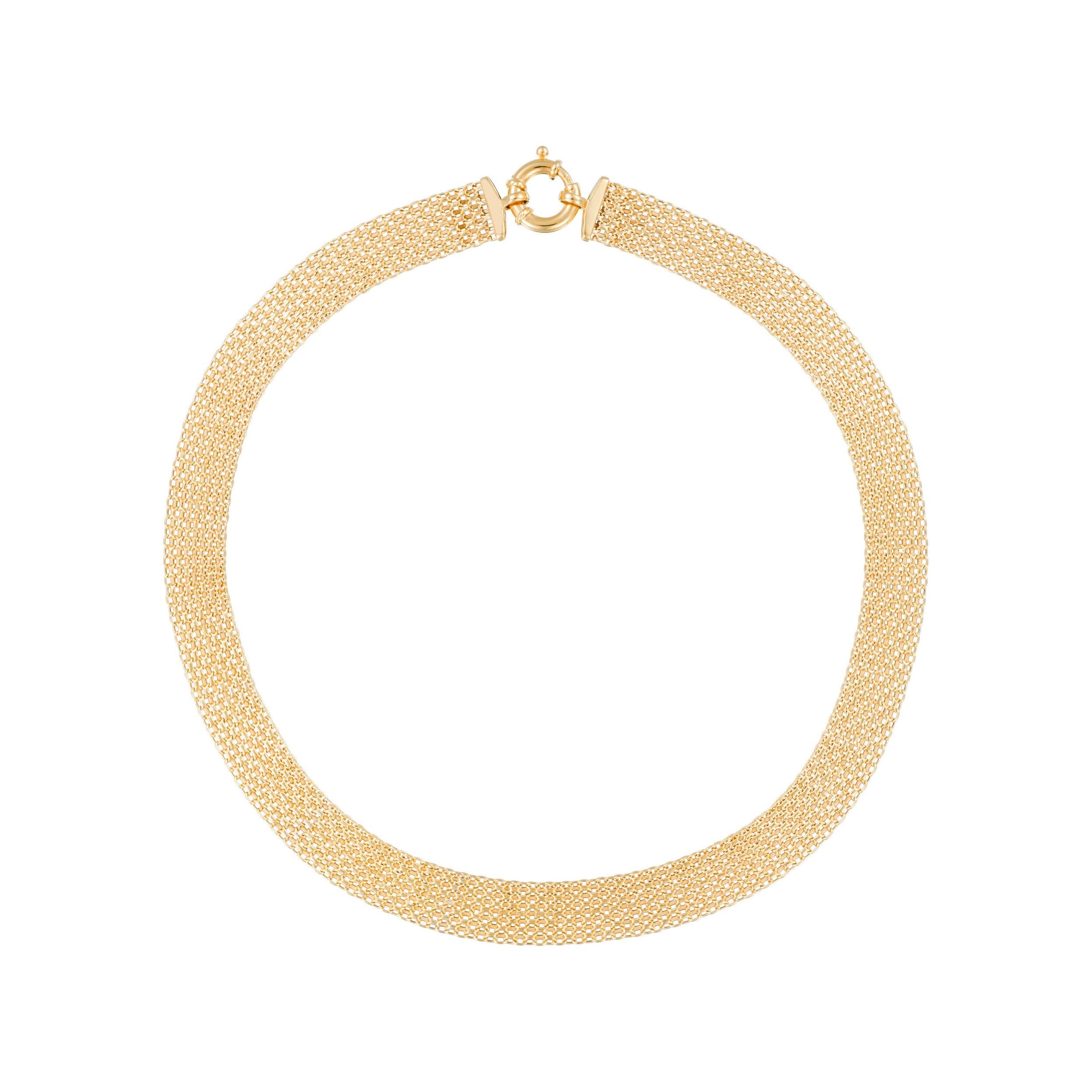 "Calera Mesh Bracelet with Buoy Clasp"