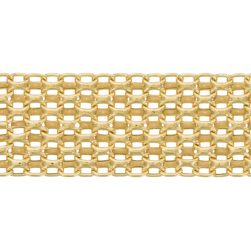 Bracelet "Maille Calera Fermoir Bouée"