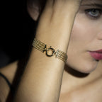 Bracelet "Maille Calera Fermoir Bouée" - Or Jaune 375/1000