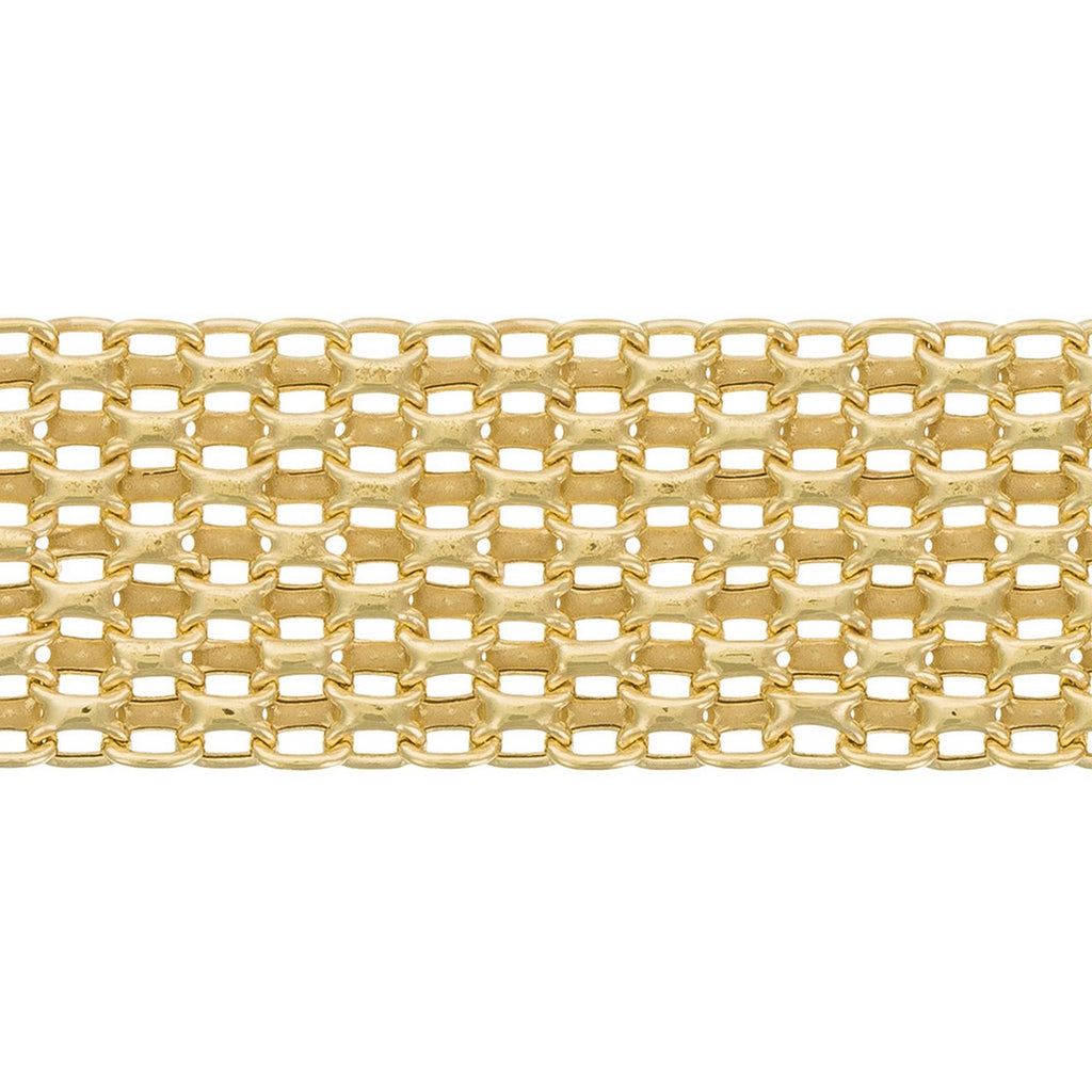 Bracelet "Maille Calera Fermoir Bouée" - Or Jaune