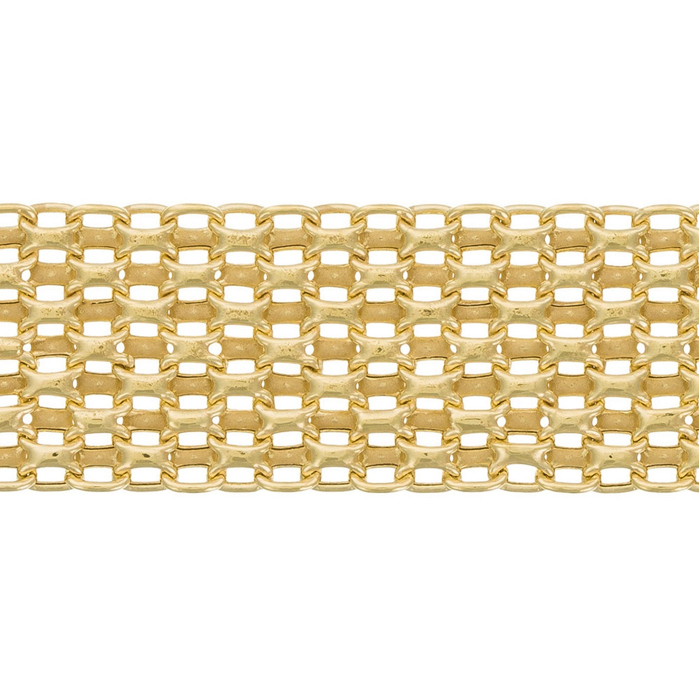 Bracelet "Maille Calera Fermoir Bouée" - Or Jaune