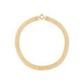 Bracciale "Maglia Calera Chiusura a Boa" - Oro Giallo 375/1000