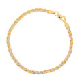 Bracelet Maille "Golya" Or Bicolore 375/1000