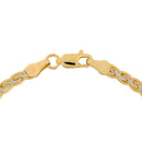 Pulsera de Malla “Golya” Oro Bicolor 375/1000