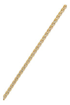 Pulsera de Malla “Golya” Oro Bicolor 375/1000