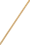 "Golya" Two-tone Gold 375/1000 Mesh Bracelet