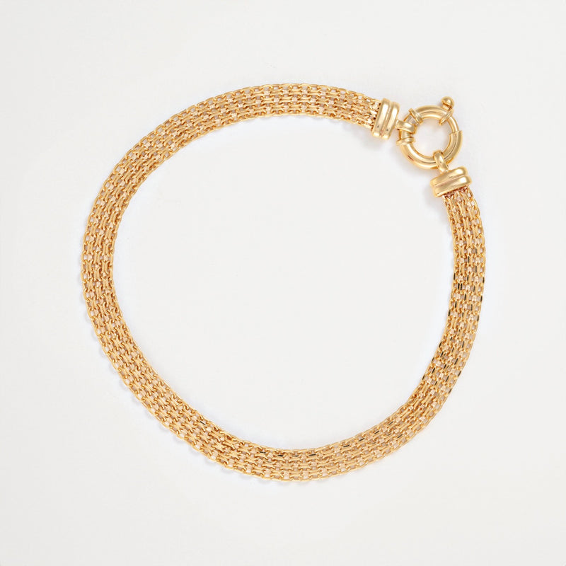 Bracelet "Ismène" - Yellow gold 375/1000