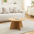 Ruba - Round Coffee Table - Oak Effect