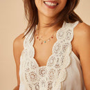 Robe Rubinata - Creme