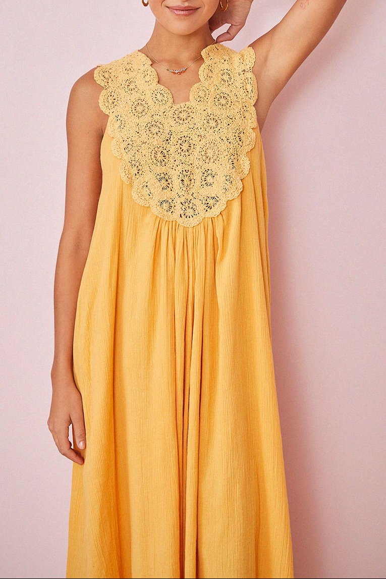 Rubinata Dress - Saffron