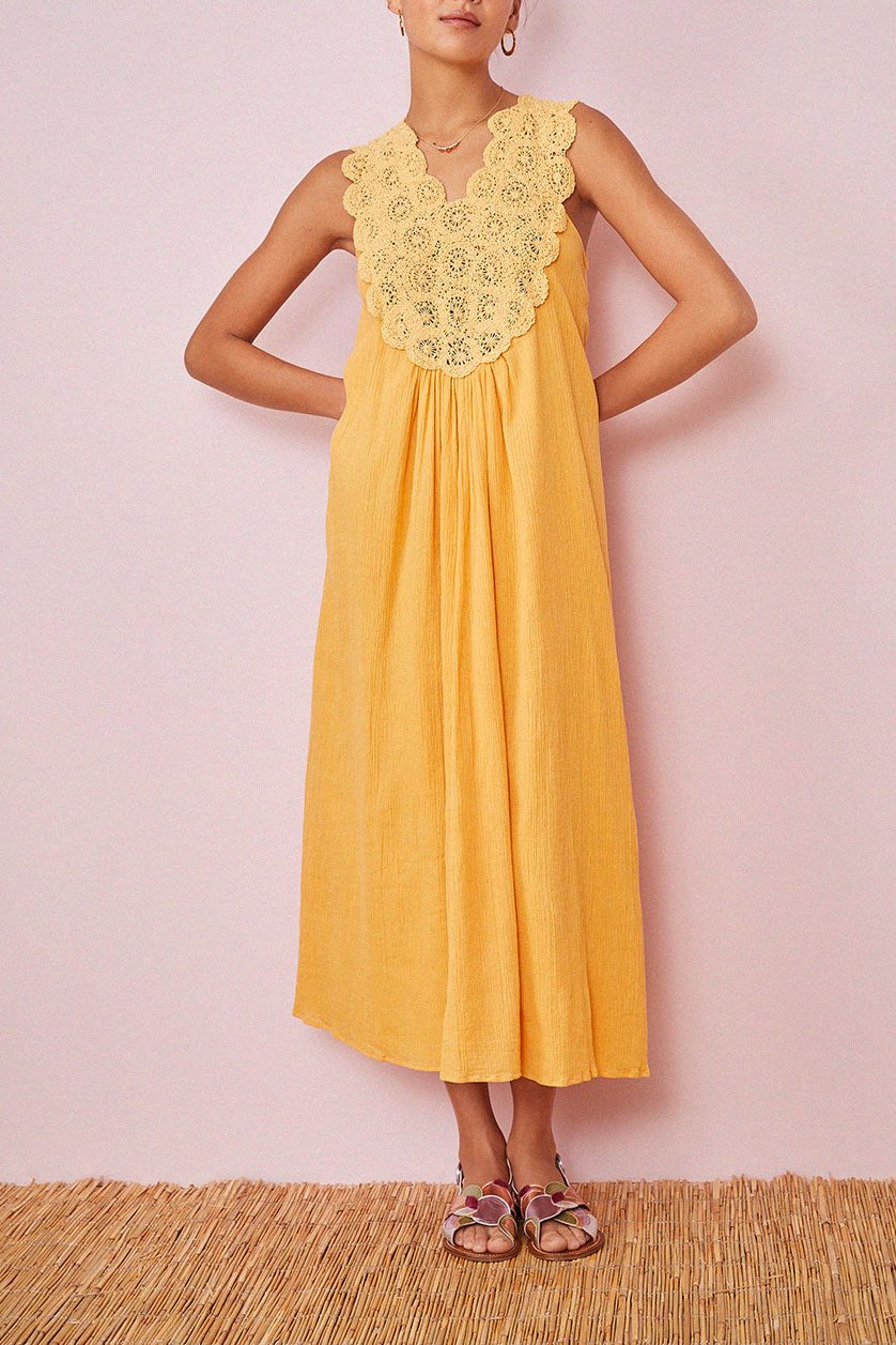 Rubinata Dress - Saffron