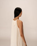 Ruby Ecru Long Dress