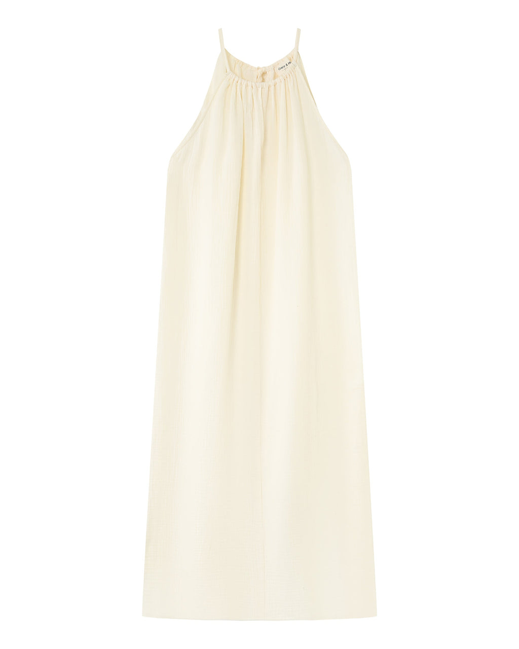 Rubis Long Dress - Ecru
