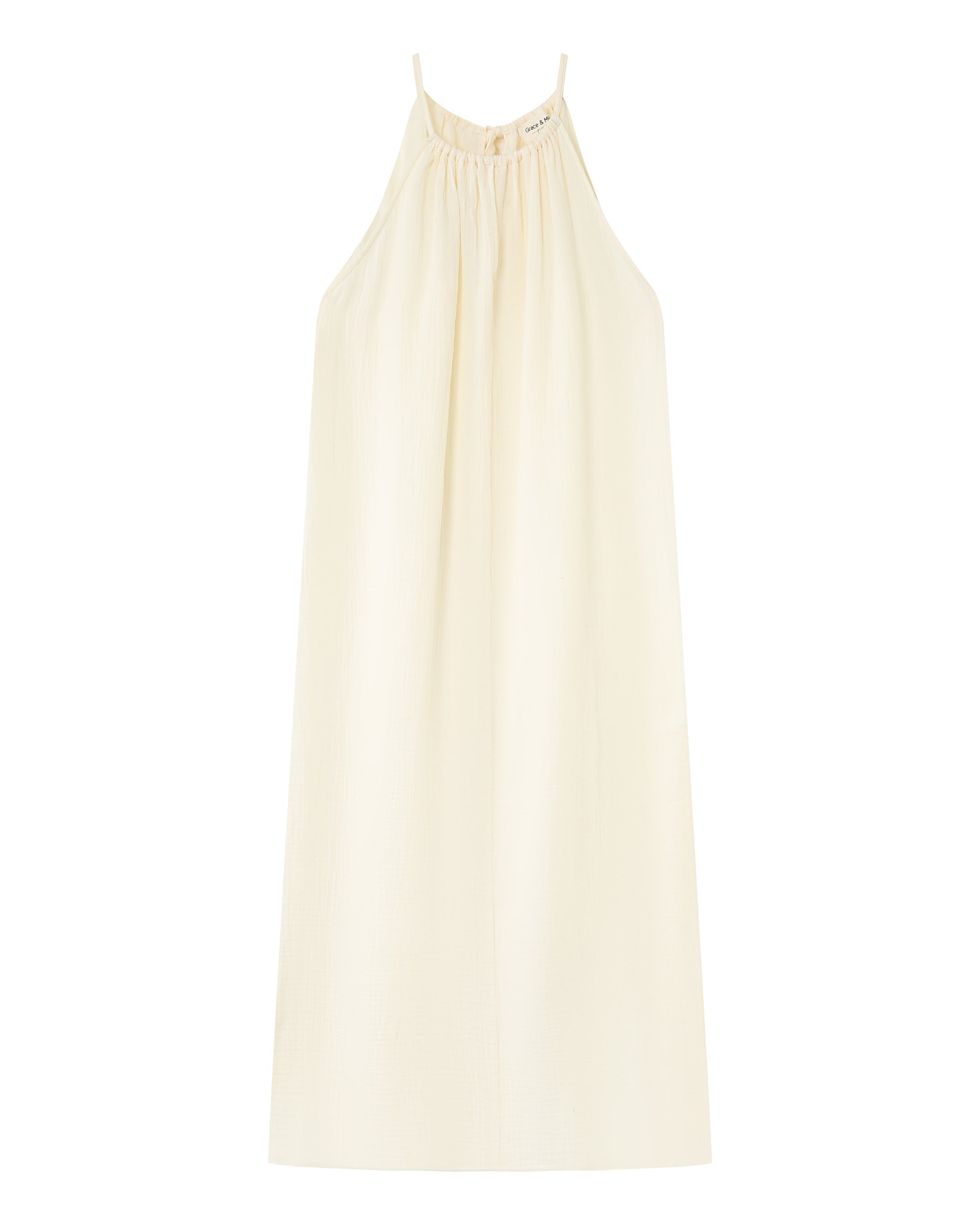 Rubis Long Dress - Ecru