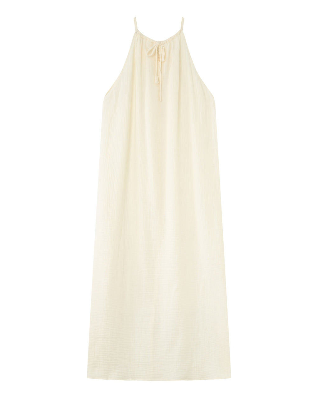 Rubis Long Dress - Ecru