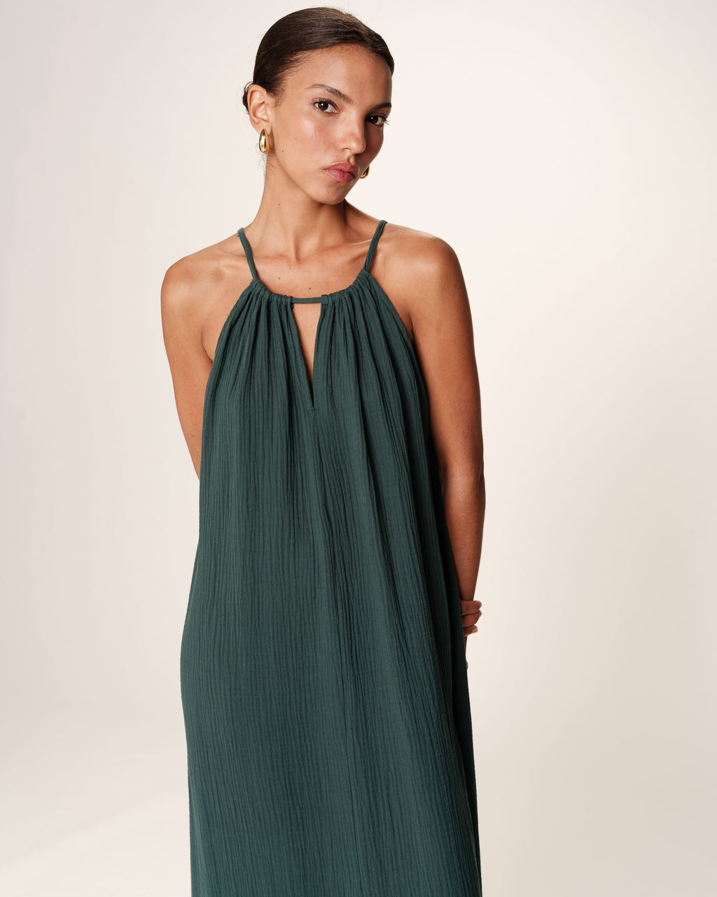 Robe Longue Rubis - Emeraude