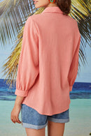 Rubobo Blouse - Guava