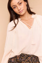 Blusa Runy - Crema
