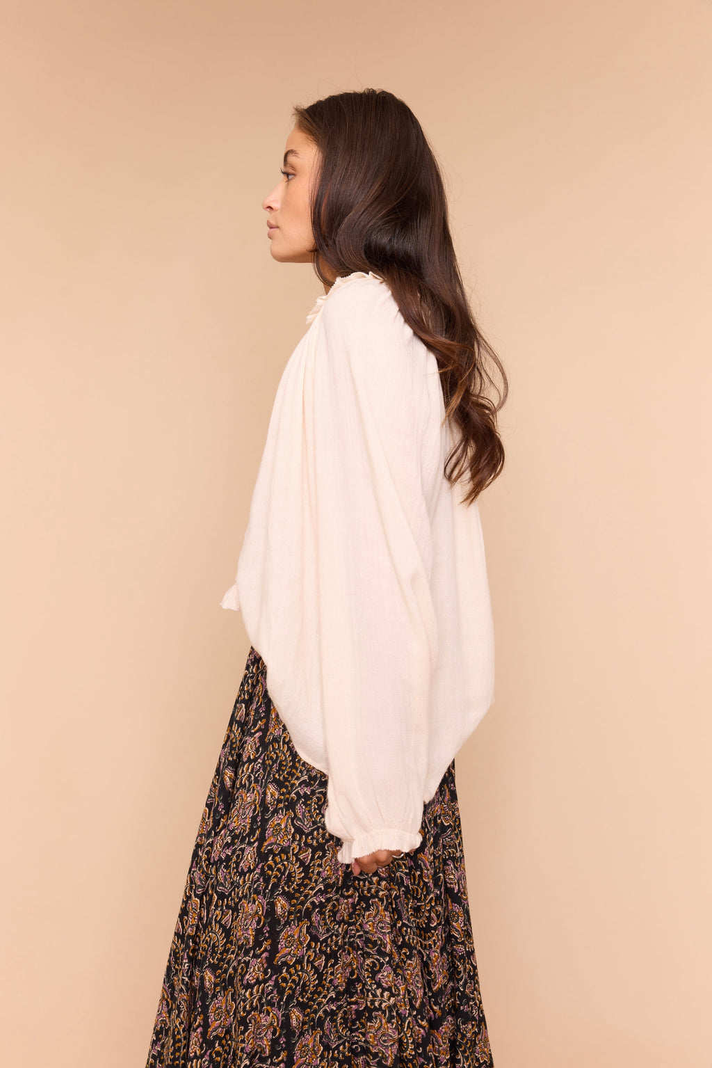 Blusa Runy - Crema