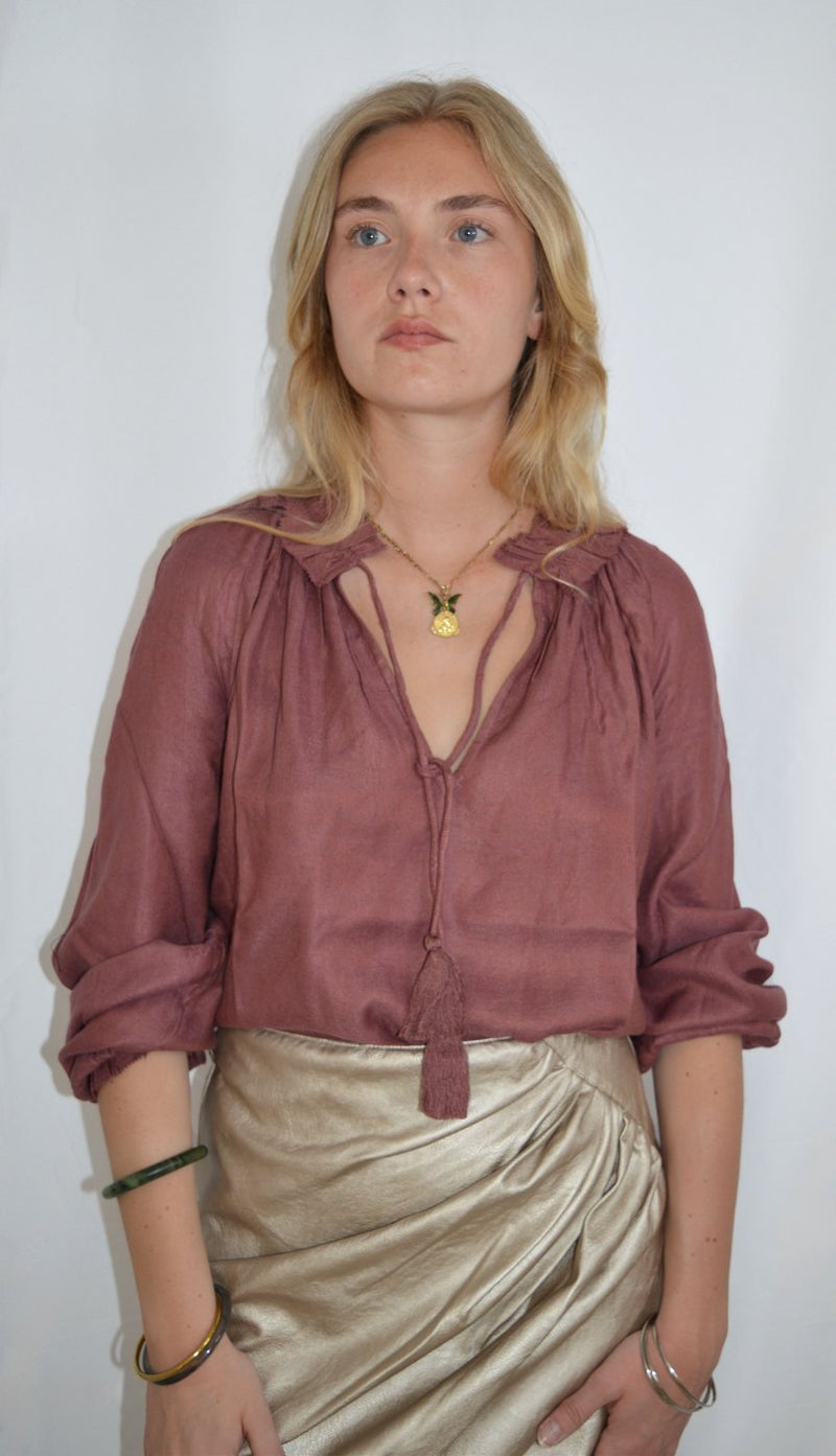 Blouse Runy - Violine