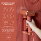 Pack - Steamer KARL XL + Rasoir Anti-Peluche - Terracotta