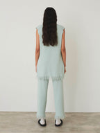 Katsura Top - Pastel Green