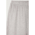 Pantalón de chándal recto - Gris claro jaspeado - Mujer