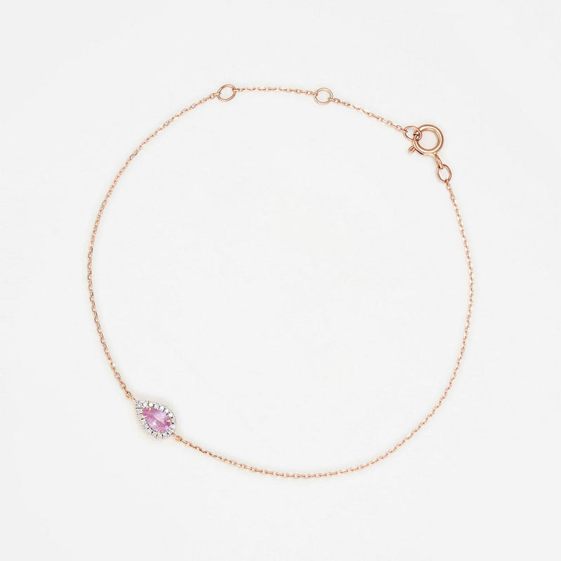 Bracelet "Lina" D0,04/18 Ps0,22/1 - Or Rose 375/1000