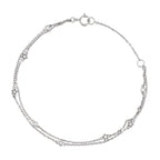 Pulsera “Life Line” D0.11/8 – Oro blanco 375/1000